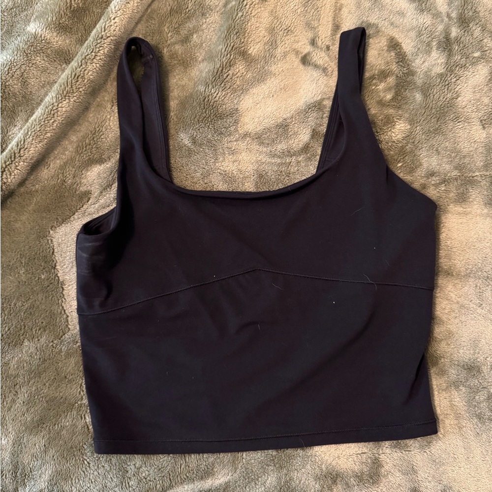 Vuori Black Women's Crop Top